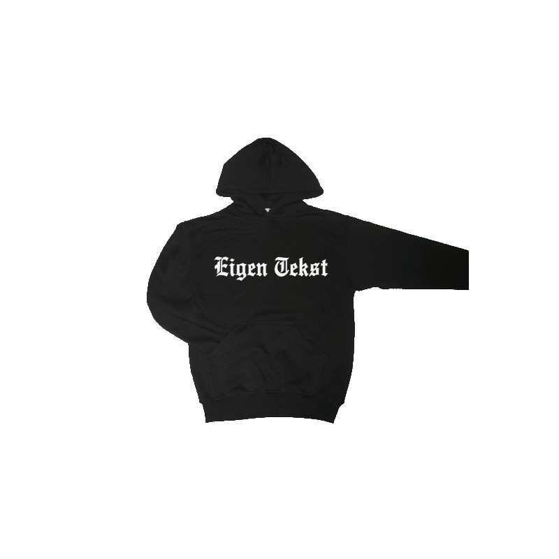 Hooded Sweater (Uw eigen tekst)